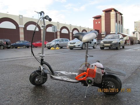 Видео: Мотосамокат SCOOTER X5