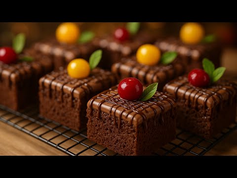 Видео: Шоколадные десерты за 15 минут! Простой рецепт! 😋🎂