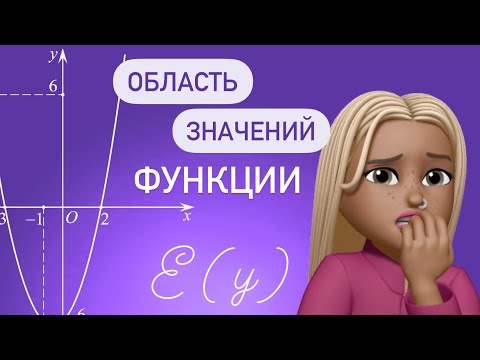 Видео: Область значения функции / Исследуем и считаем / Топ 5 E(y) / Все про функции (урок 3)