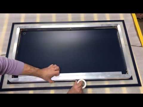 Видео: Зеркало с Подсветкой / Полное изготовления