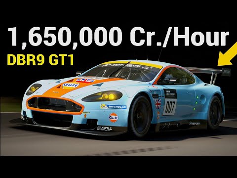 Видео: БЫСТРЫЙ И ПРОСТОЙ способ заработать деньги | Aston Martin DBR9 GT1 | Gran Turismo 7 Обновление 1.62