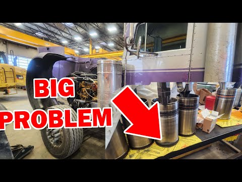 Видео: Фиолетовый Пит получает «ЭКСТРЕМАЛЬНУЮ МЕХАНИЧЕСКУЮ РАБОТУ». Ремонт кошки C-15.