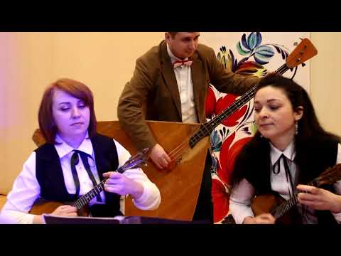 Видео: И. Тамарин "Старинный гобелен" Ансамбль народных инструментов "Music time".