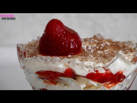 Видео: Клубничный ДЕСЕРТ с сыром Маскарпоне за 5 минут