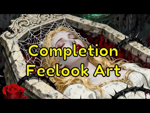 Видео: Завершение алмазной картины от Feelook Art