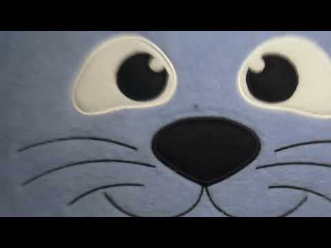 Видео: Подушка кот.