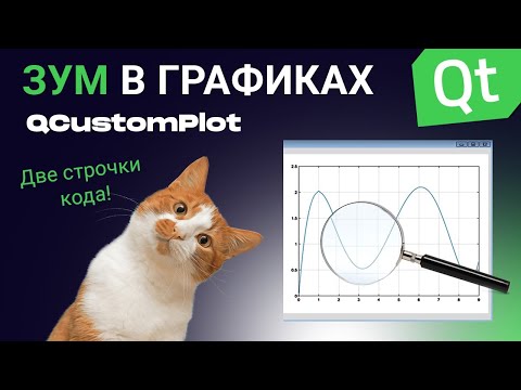 Видео: Как зуммировать график в Qt?