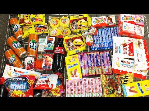 Видео: ✅ Расслабляющее видео после трудного дня / ASMR A Lot of Candy 2018 NEW #45