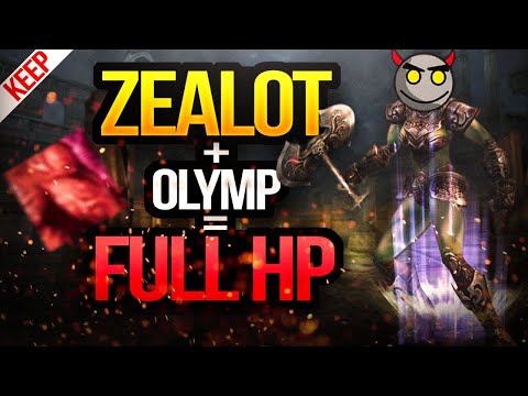 Видео: Слив на Зил Тиру с фул ХП в условиях Оли v.2.0 / TYRANT+ZEALOT FULL HP OLY v2.0 (L2 Keep)