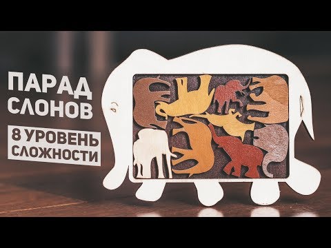 Видео: Парад Слонов / Головоломка 8 Уровня Сложности