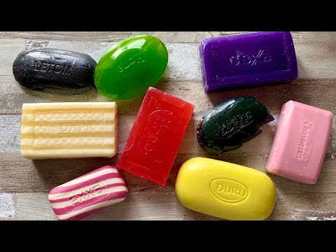 Видео: ASMR Soap cutting | Soap Carving|Резка мыла  | ASMR