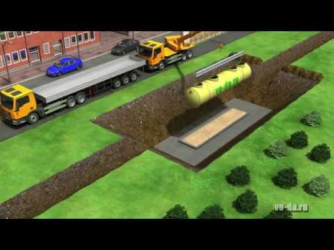 Видео: Резервуары, Очистные сооружения - монтаж (vo-da.ru).