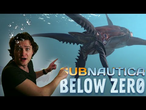Видео: Первый Левиафан  - Subnautica: Below Zero #2