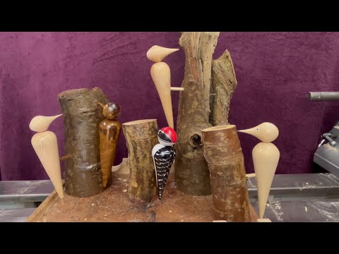 Видео: Точение по дереву. Больше идей/продавцов для ярмарки ремесел. #точение по дереву #твердосплавные ...