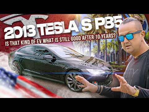 Видео: TESLA S P85 2013 года | Какой электромобиль всё ещё хорош спустя 10 лет? | Подробный обзор, плюсы...