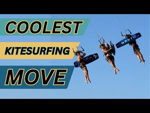 Видео: Изучите БЕЗУМНЫЙ трюк кайтсерфинга в Лас-Терренасе!