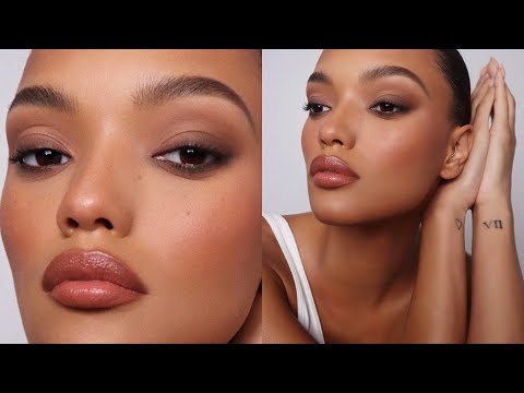 Видео: Осенний макияж смоки-айс в нейтральных тонах | Hung Vanngo