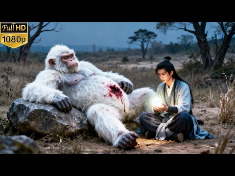 Видео: Бедняк спасает таинственную обезьянку. Внутри неё он находит сокровище и становится богатым! #Приклю