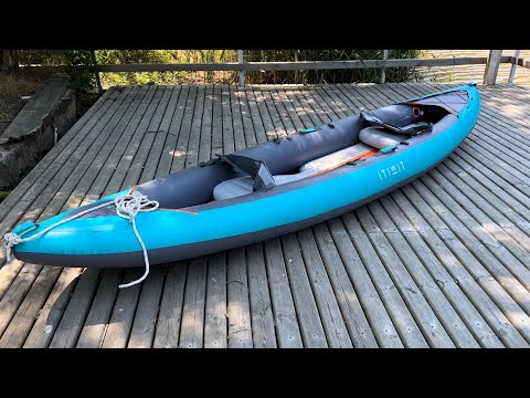 Видео: Кану каяк от @DECATHLONBGChannel  ITWIT Touring 100+ 3P подготовка и влизане на вода