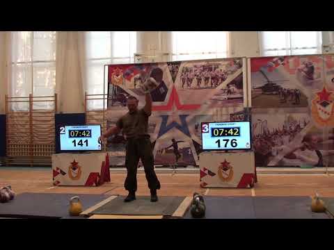 Видео: Соревнования 2020 - Рывок АГР 32кг 268 раз - Морозов Игорь