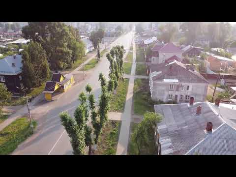 Видео: Сарапул, ул  Фабричная, Куйбышева, Ленина