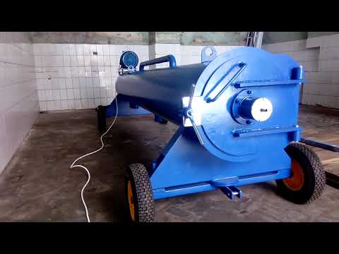 Видео: Центрифуга для отжима ковров (3500 , "ВолстанМак")