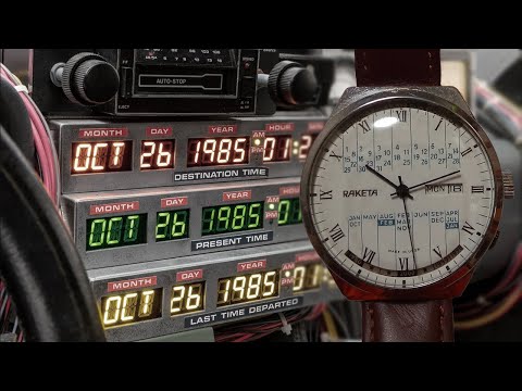 Видео: Как пользоваться вечным календарем в часах? / Часы Ракета "Вечный календарь", "Колледж", "Вечник".