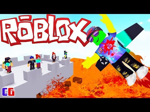 Видео: ПОЛ ЭТО ЛАВА! Безумный ЧЕЛЛЕНДЖ в Роблокс Убегаю от лавы в игре Roblox The Floor Is LAVA