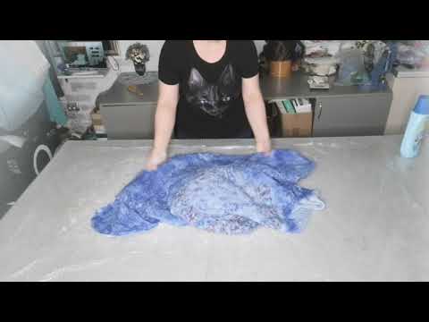 Видео: Валяние жакета. Часть 11.