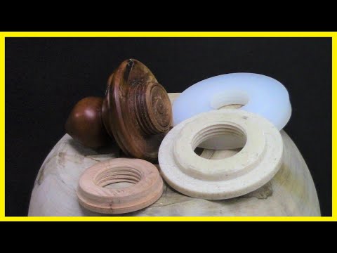 Видео: Как я сделал деревянную крышку для урны, которая закручивается!