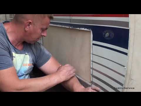 Видео: Ремонт прицепа каравана WILK
