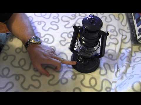 Видео: Лампа Petromax Storm Lantern Blue керосиновая