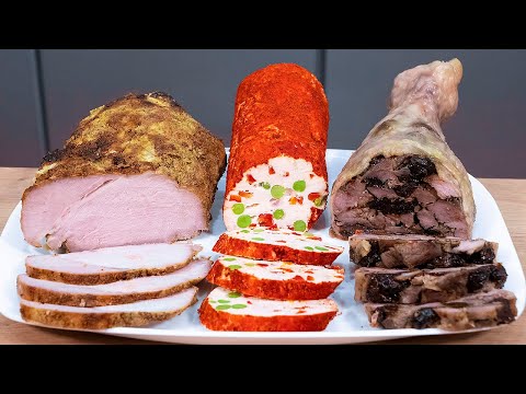 Видео: НЕ ПОКУПАЙТЕ КОЛБАСУ! ЛУЧШЕ ПРИГОТОВЬТЕ ЭТО!!! Три простых рецепта...