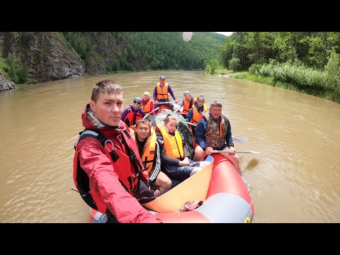 Видео: Сплав| Пороги Иркута в Большую воду|