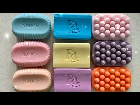 Видео: ASMR SOAP # 142/Dry soap cutting / three types - three tools ⚒️ Резка сухого мыла/три вида