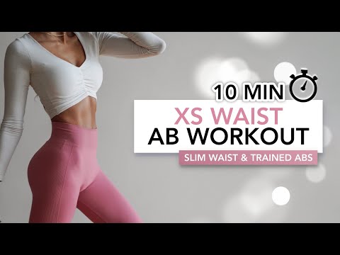 Видео: 10 MIN XS WAIST WORKOUT | Тонкая талия и тренированный пресс | Eylem Abaci