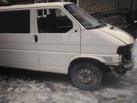 Видео: Volkswagen T4. Полная покраска кузова. Часть 2.