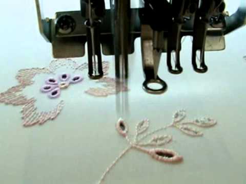 Видео: Вышивка ришелье