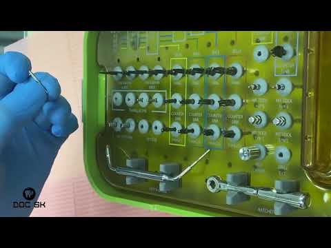 Видео: Обзор имплантационного набора Dentium Surgical Kit. часть 2