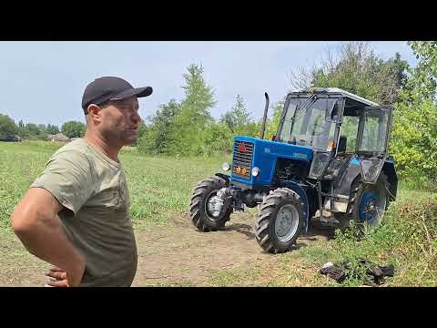 Видео: Вот как должен работать МТЗ ,после ремонта моста и коробки!