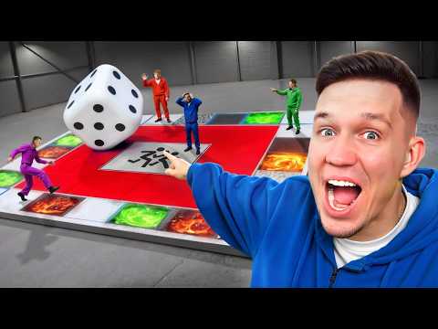 Видео: Я построил Гигантскую Настольную Игру! Егорик в ШОКЕ!