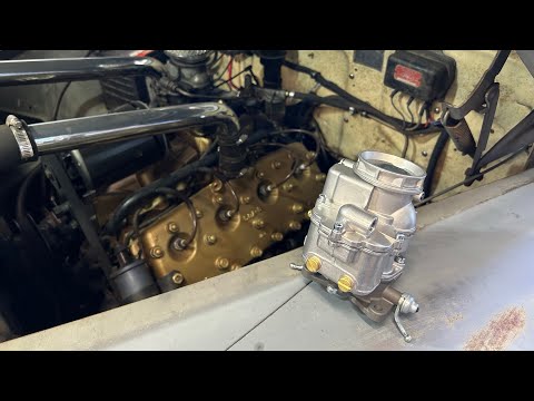 Видео: Тестирование Amazon Holley 94 на моём Ford 1947 года