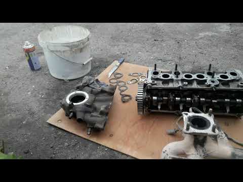 Видео: Замена прокладки ГБЦ  VW 1.8