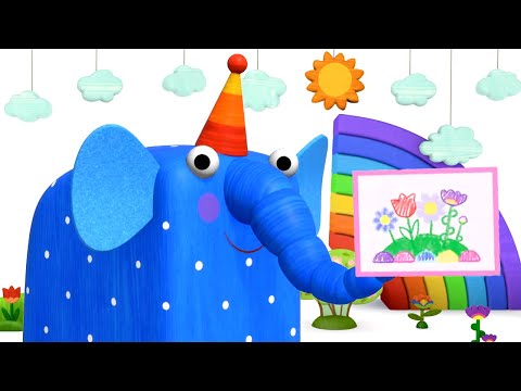 Видео: Любимые серии слонёнка Ду-Ду 🐘 – Все серии – Сборник – Деревяшки | Развивающий мультик для малышей