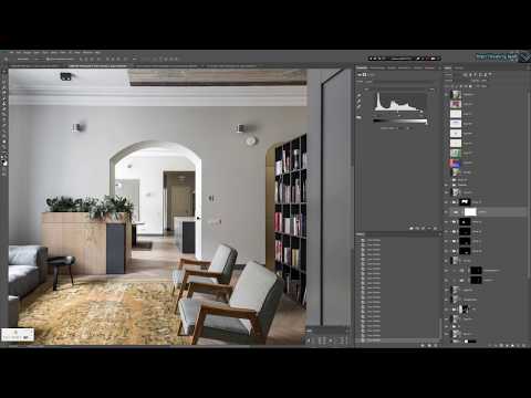 Видео: Corona Render и 3d max урок 3D визуализация для профессионалов интерьер