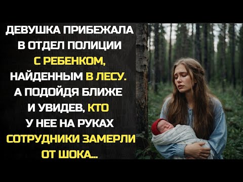 Видео: Девушка из леса с дитем в руках прибежала в отдел полиции. Увидев, кто у нее на руках все замерли