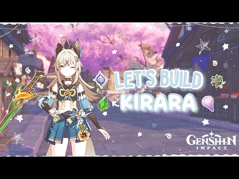 Видео: Давайте построим Кирару ⁺˖ 😺🍀 ♡ Genshin Impact Уютный игровой процесс