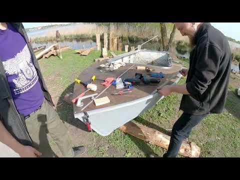 Видео: Перший моторний човен на Оствиці