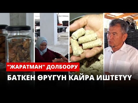 Видео: Баткен өрүгүн кайра иштетүү | "Жаратман" долбоору