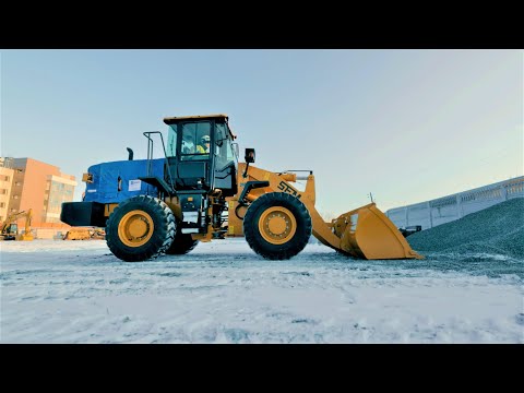 Видео: Кабина и тест-драйв | Фронтальные погрузчики SEM